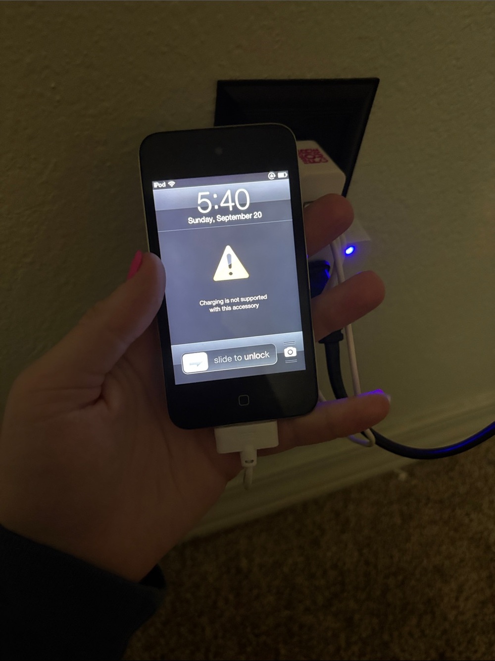 Apple Black iPod touch with Touchscreen